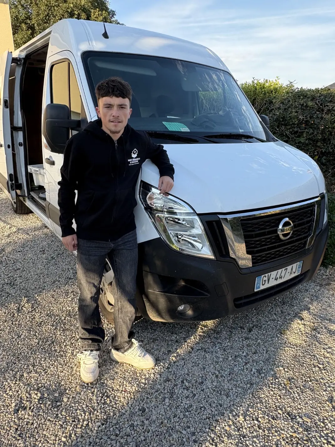 Camion pour débarras 